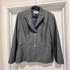 Charter Club Women's Gray Blazer
